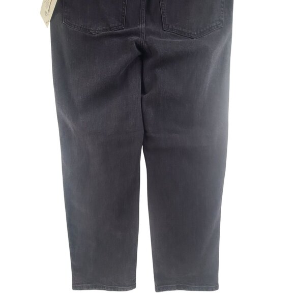 15.  Ava & Viv NWT Women's 90's Straight High-Rise Denim Jeans Black Size 16 - Picture 7 of 12